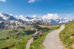 The Hahnenmoos Pass, Bernese Oberland The Hahnenmoos Pass, Bernese Oberland