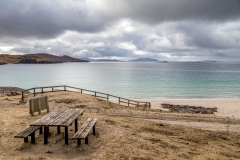 Bench on Huisinish, Isle of Harris