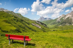 Bench, Austrian Alps