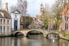 Entrance to Begijnhof from Wijngaardplein, Bruges