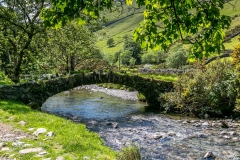 packhorse bridge over Mosedale Beck