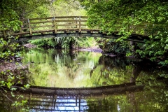 Footbridge over the River Seven