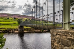 The Reeth Suspension Bridge