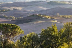 Val d'Orcia from Passeggiata Panoramico, Pienza