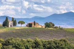 Chapel Vitaleta, Val d'Orcia