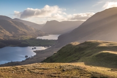 Crummock Water and Buttermere from Mellbreak
