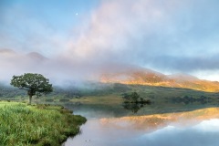 mist,  Crummock Water