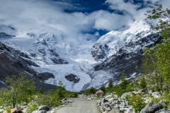 Morteratsch Glacier, Eastern Swiss Alps