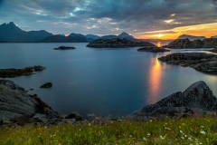 Lofoten Islands sunset