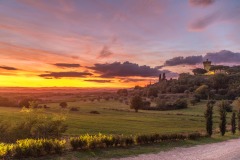 Palazzo Massaini, Val d'Orcia