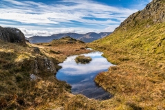 Tarn below Angletarn Pikes