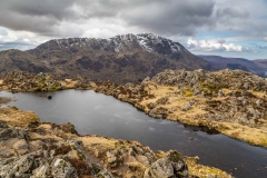Tarn at the summit of Haystacks