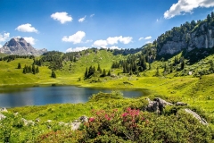 Körbersee Lake, Austrian Alps