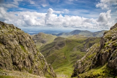 View from Bowfell