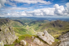 View from Bowfell