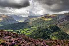 Castle Crag from Grange Fell