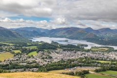 Keswick and Derwent Water from Latrigg