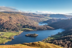 Grasmere and Rydal Water from Silver How