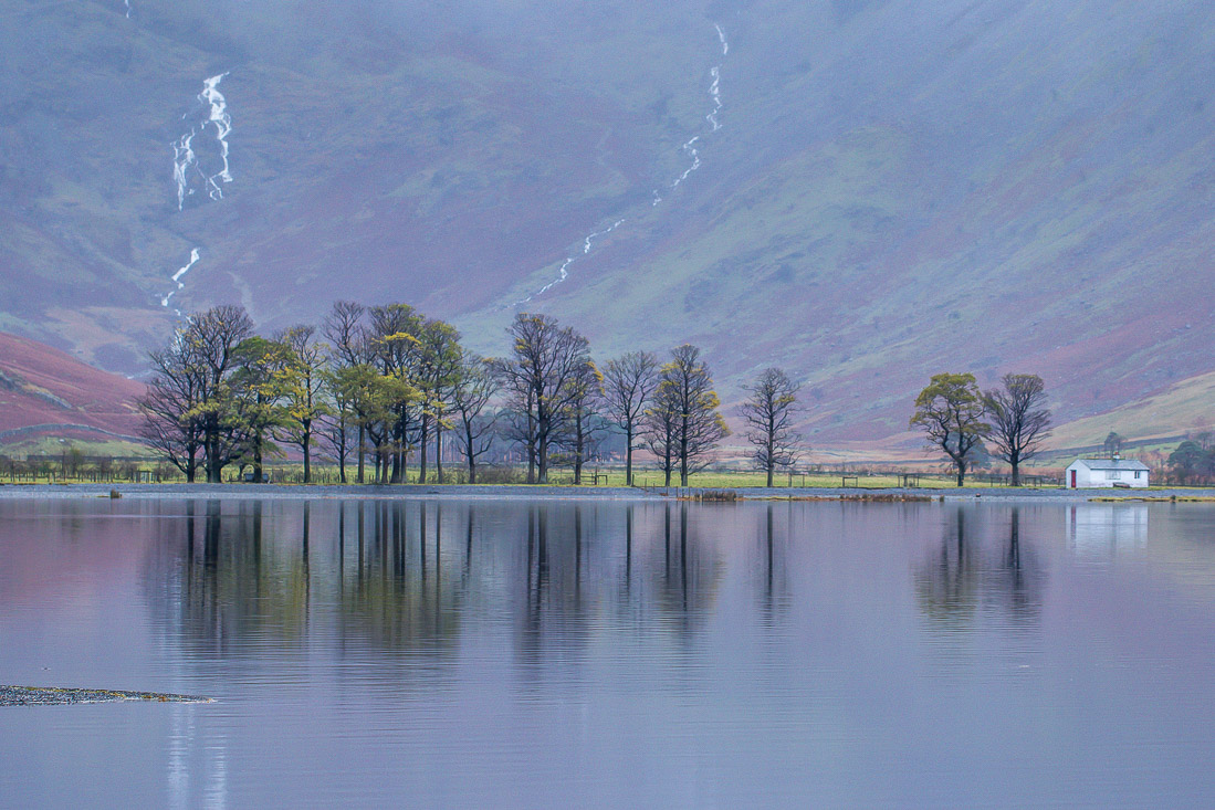 Waterfall at the head of Buttermere