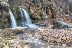 Hayburn Wyke waterfall