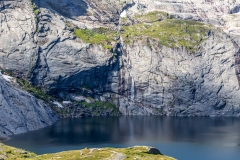 Waterfall Lofoten Islands