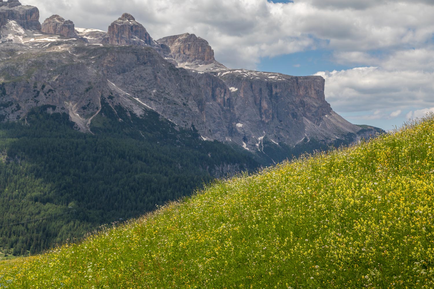 Pralongia ridge, Dolomites