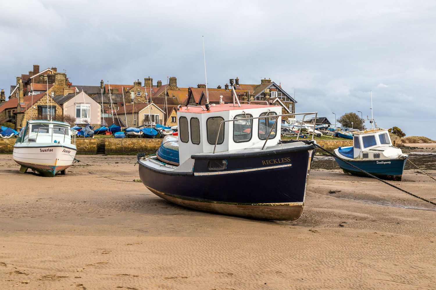 Alnmouth harbour