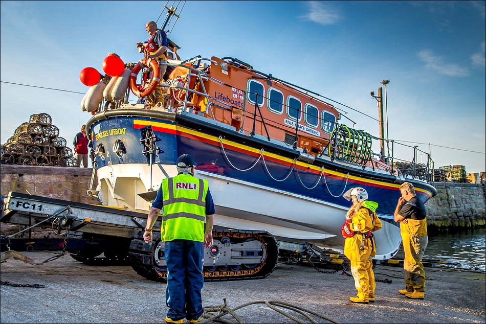 lifeboat RNLB Grace Darling, Seahouses