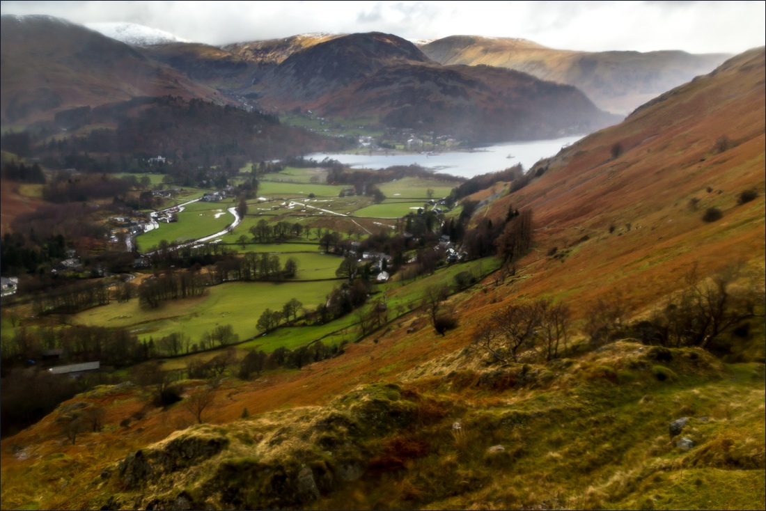 Patterdale, Glenridding and the head of Ullswater