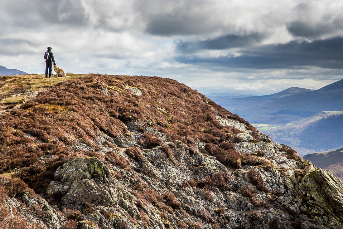 summit of Ard Crags