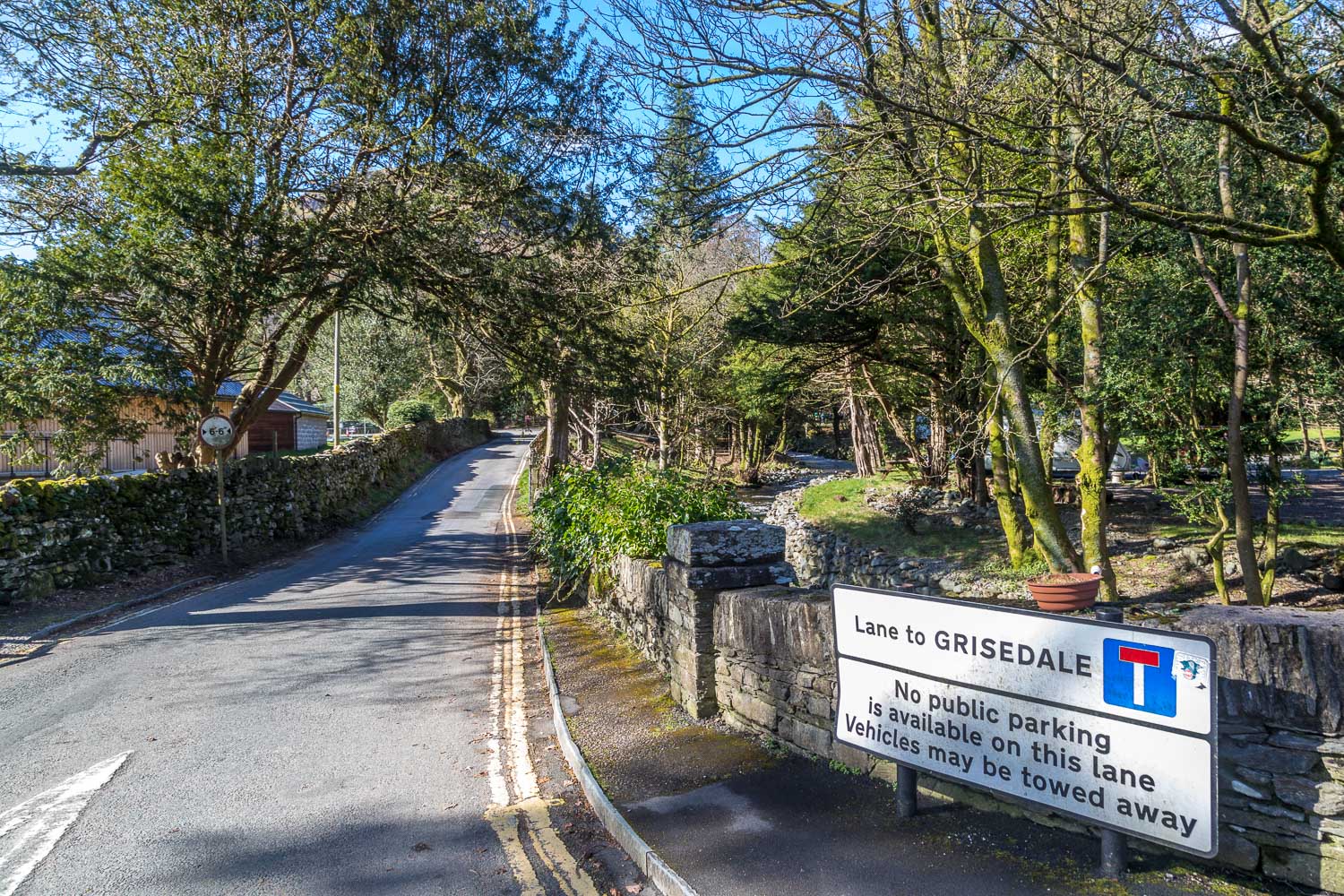 Lane to Grisedale Lane to Grisedale