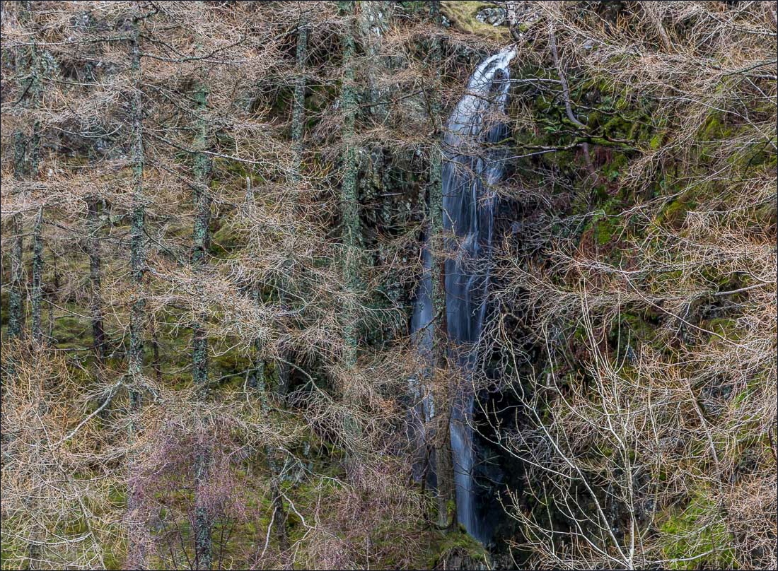 Falcon Crag walk, Lake District, Cat gill waterfalls