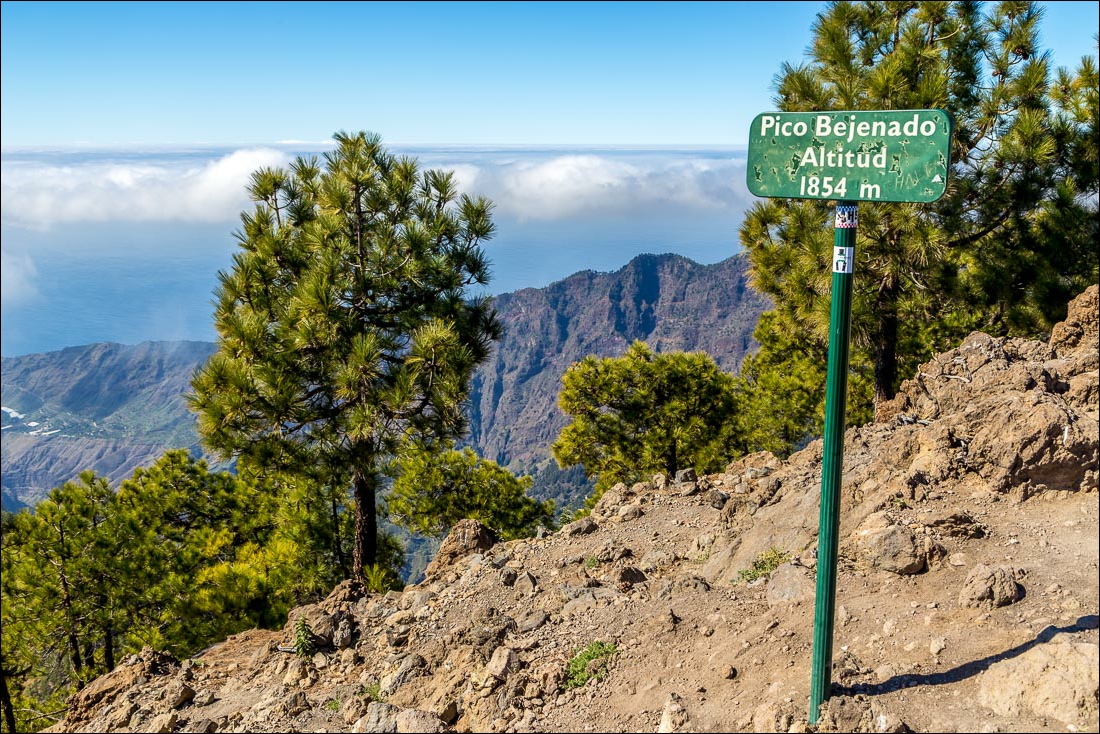 Pico Bejenado summit