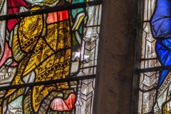 Bullet hole, St Mary's Church, Beverley