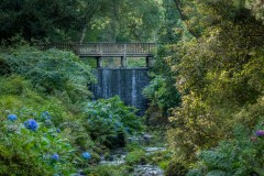 Waterfall Bridge, Bodnant Garden