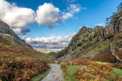 Borrowdale, Derwent Water, Castle Crag