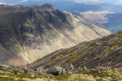 Bowfell walk, Great Slab
