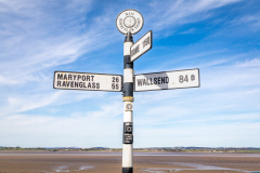 Bowness-on-Solway sign