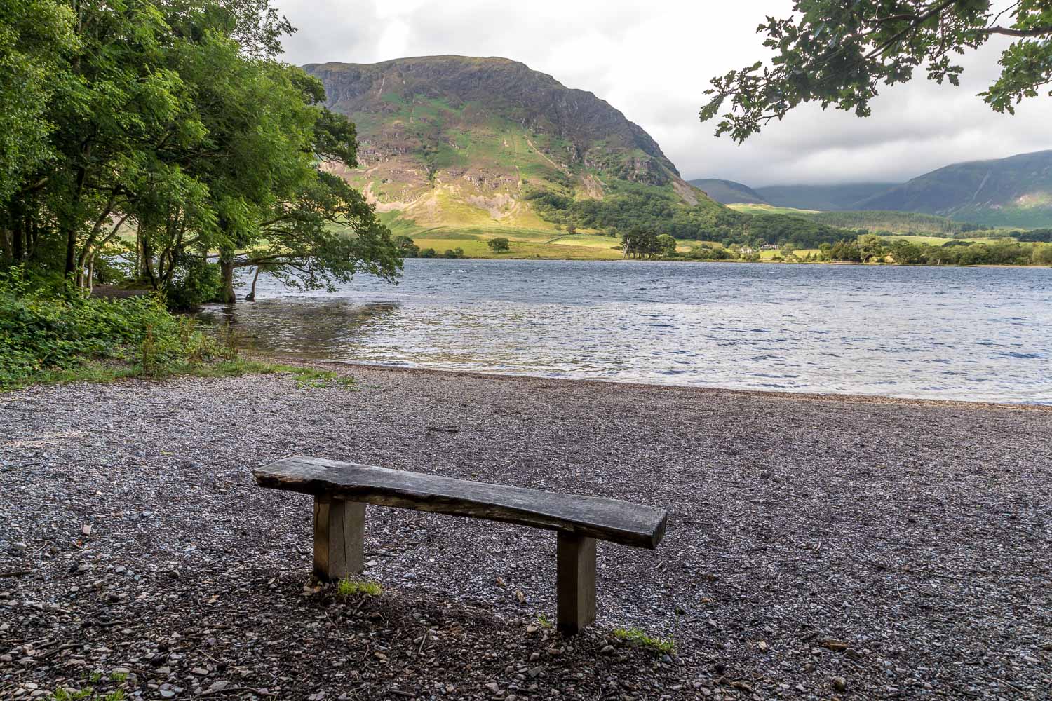 Crummock Water bench