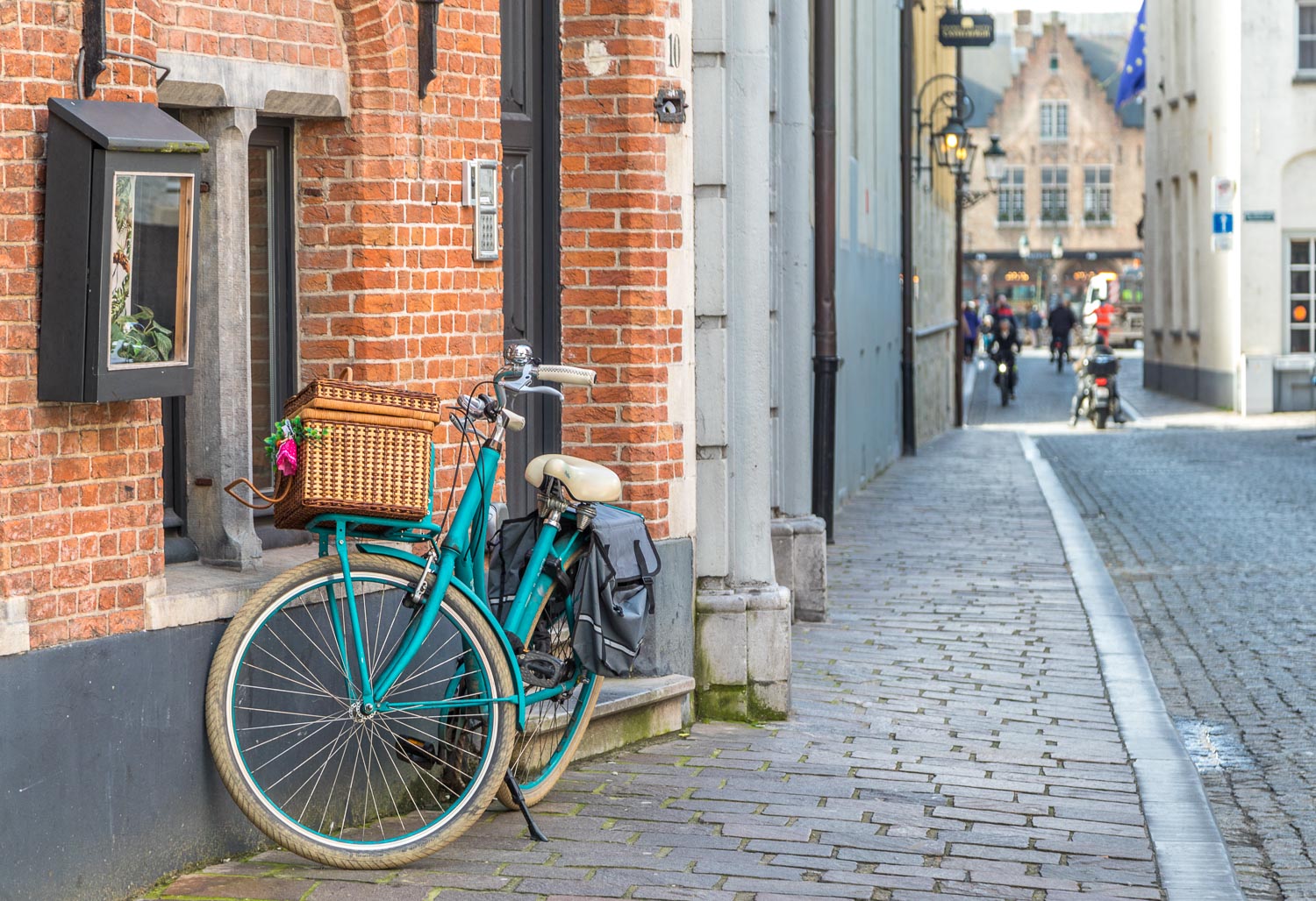 Bruges bicycles