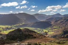 Borrowdale from Kings How