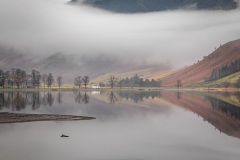 The 'White House' bothy at the head of Buttermere