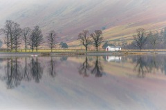 The 'White House' bothy at the head of Buttermere