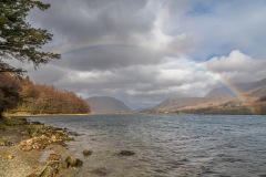 Buttermere, rainbow