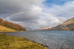 Buttermere, rainbow