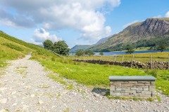 Buttermere memorial bench