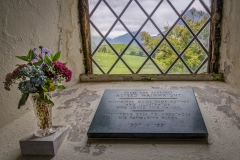 St James' Church, Buttermere, Wainwright memorial tablet