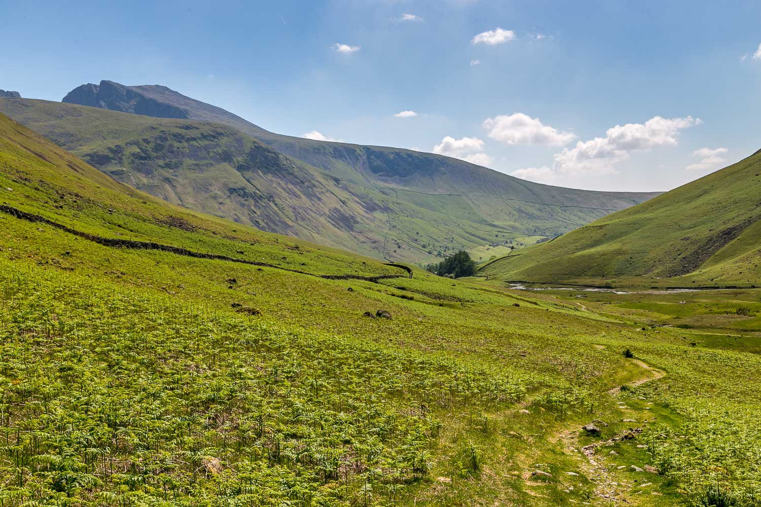 Buttermere to Wasdale walk, Scafell