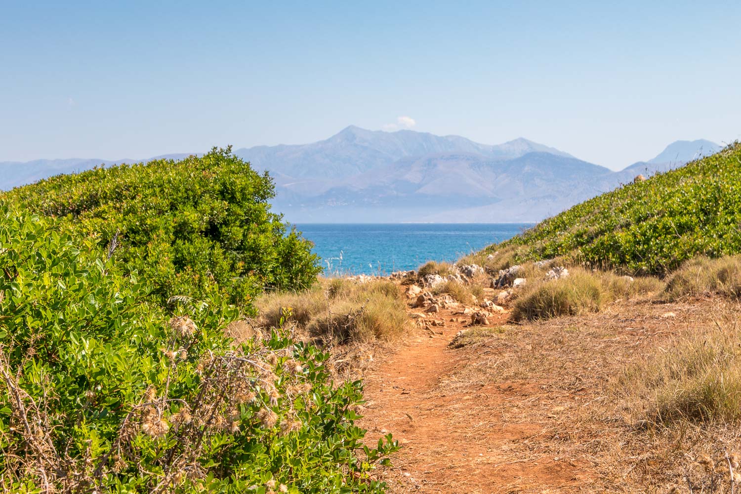 Cape Agia Ekaterinis walk, Corfu walk