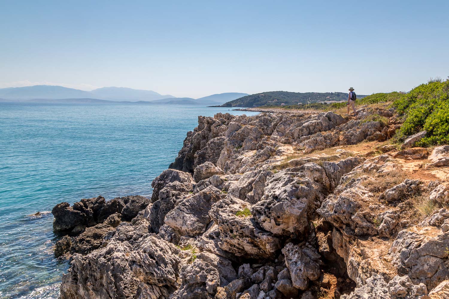 Cape Agia Ekaterinis walk, Corfu walk